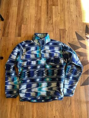 Patagonia Synchilla Aztec Fleece Size Small Mens